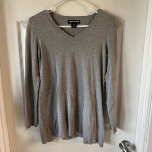 DKNY Sweatshirt Womens Small Gray Comfortable Soft Pullover